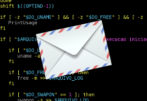 E-Mail linha de comando