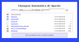 Listagem Automática modificada!