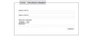 Calculadora Simples com CSS