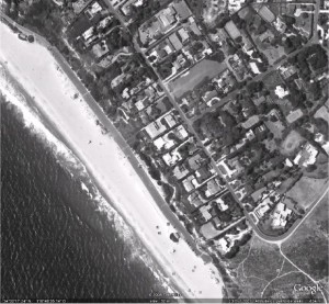Figura 1: Imagem de satélite da cidade de Malibu, retirada do Google Earth.